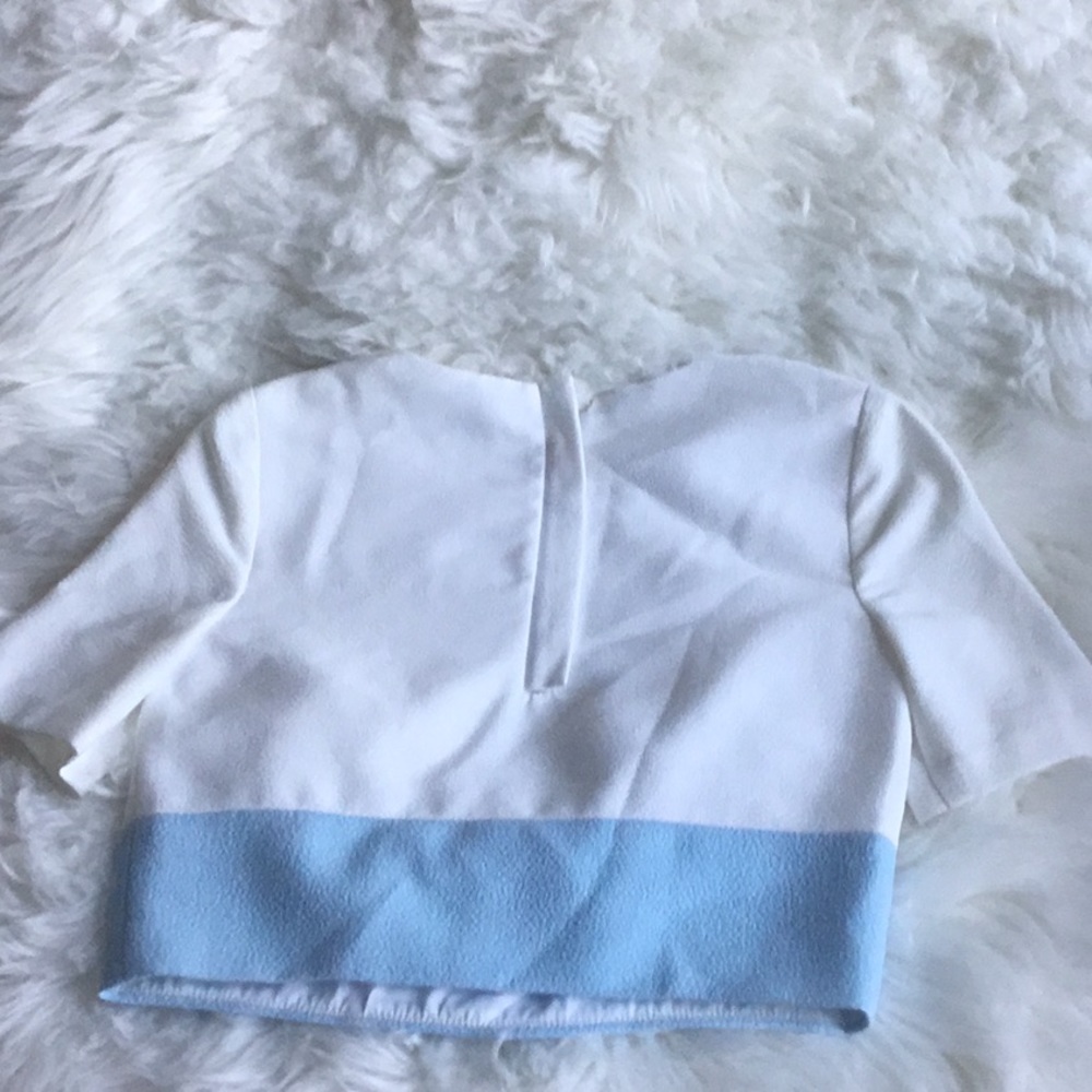 Black Halo crop top NWOT - Picture 2 of 6